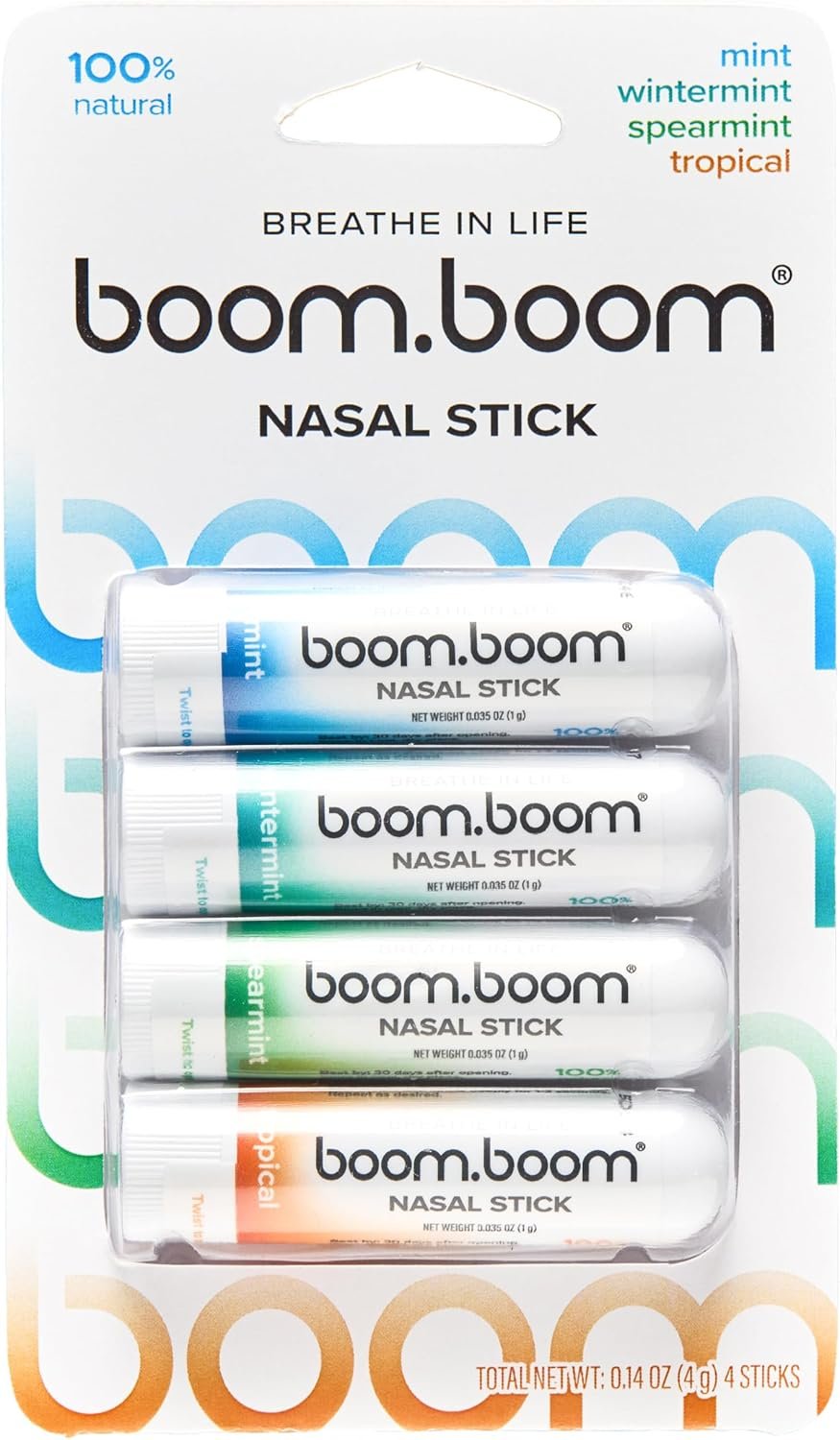 BoomBoom Stick Inhalador Nasal Aromaterapia